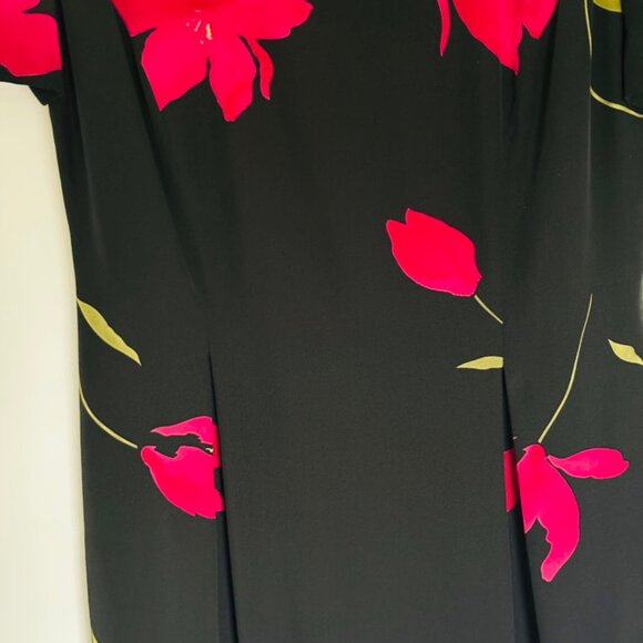 NWT Maggy London 100% Silk Sheath Dress – Size 10 - Picture 5 of 9